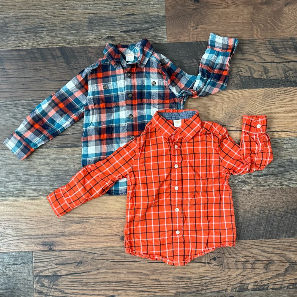 🌟Gymboree Button-Down 2 pk🌟